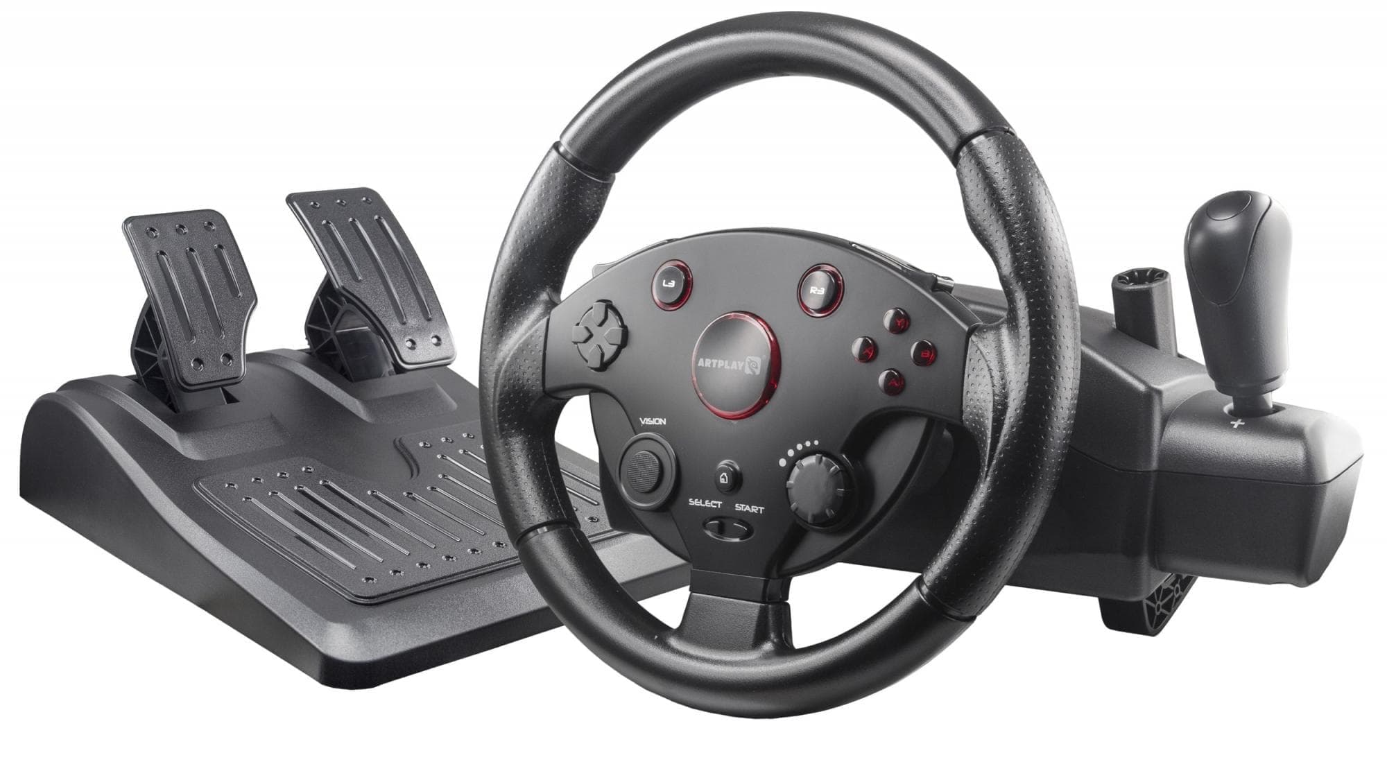 Руль Artplays Street Racing Wheel Turbo C900 + педали