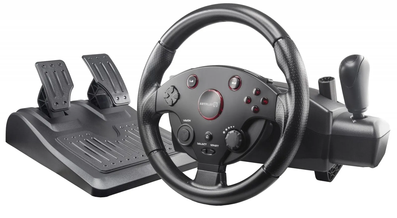 Руль Artplays Street Racing Wheel Turbo C900 + педали