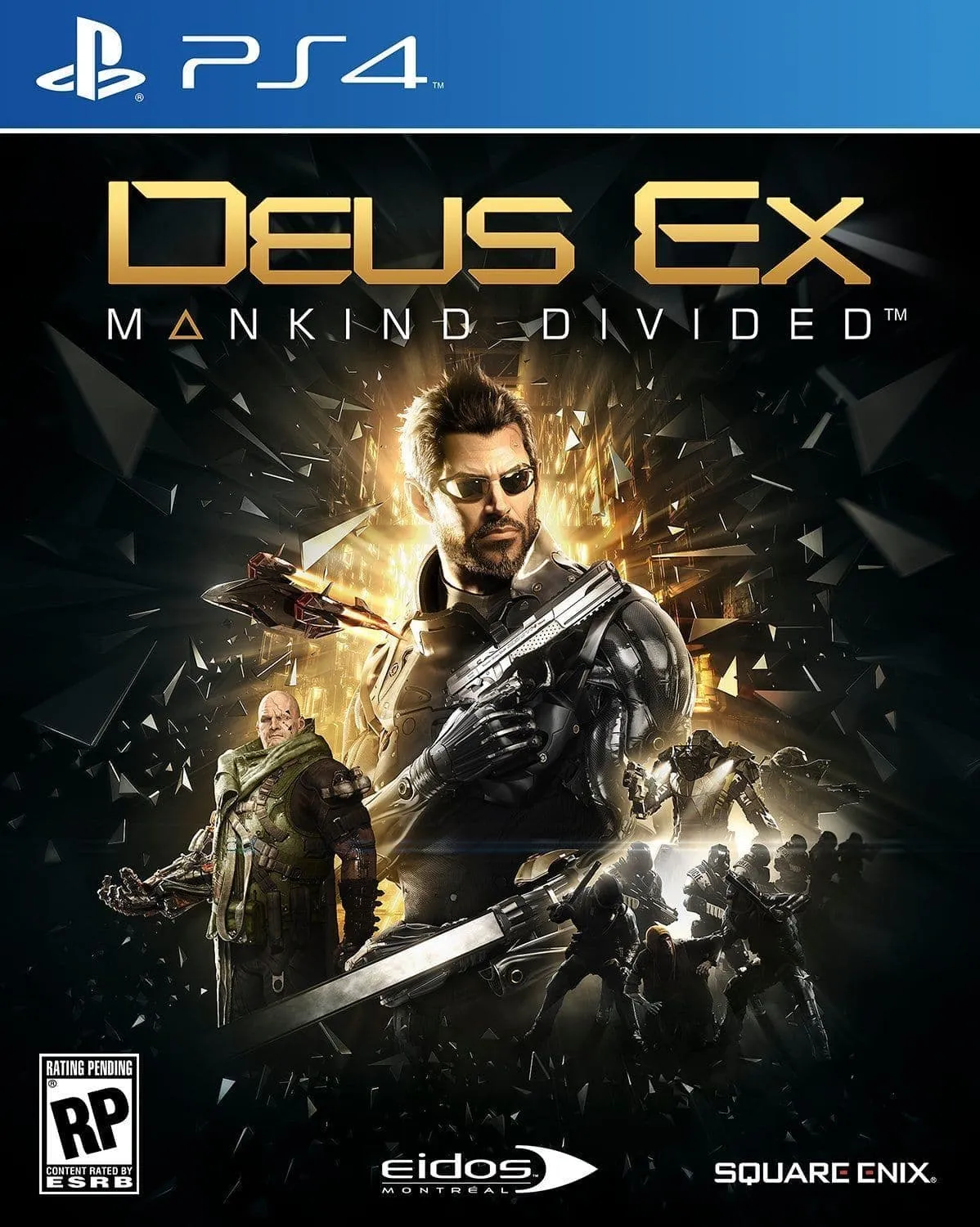 Игра Deus Ex: Mankind Divided (PS4, русская версия)