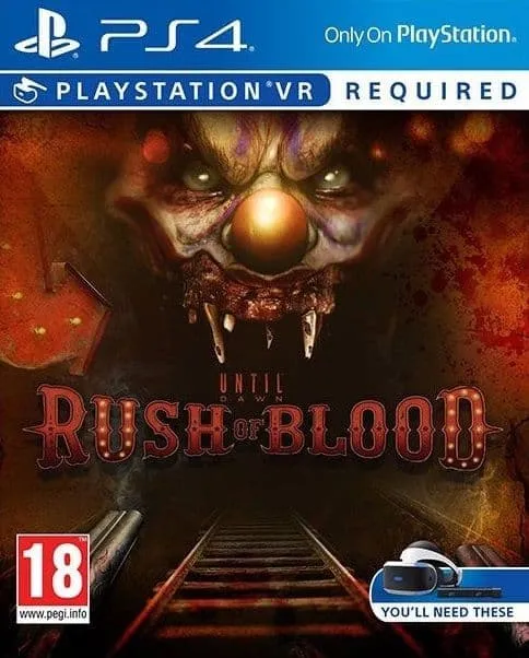 Игра Until Dawn: Rush of Blood (только для PS VR) (PS4/VR, русская версия)