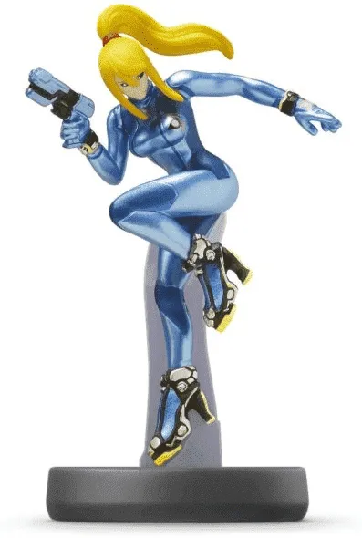 Интерактивная фигурка amiibo Сaмус в нуль-костюме (Super Smash Bros. Collection)