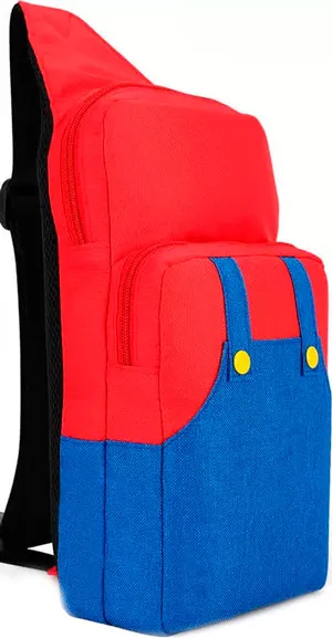 Сумка HORI Go Pack Super Mario Overalls для Nintendo Switch/Switch OLED