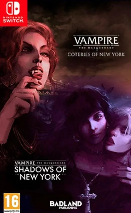 Игра Vampire The Masquerade - Coteries of New York + Shadows of New York (Nintendo Switch, русская версия)