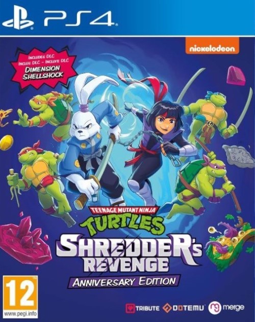 Игра Teenage Mutant Ninja Turtles Shredders Revenge Anniversary Edition (PS4)