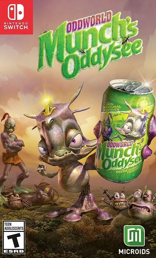 Игра Oddworld: Munch's Oddysee (Nintendo Switch)