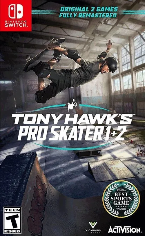 Игра Tony Hawk's Pro Skater 1 + 2 (Nintendo Switch)