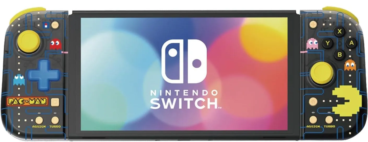 Контроллеры HORI Split Pad Compact (PAC-MAN) для консоли Switch (NSW-417U)