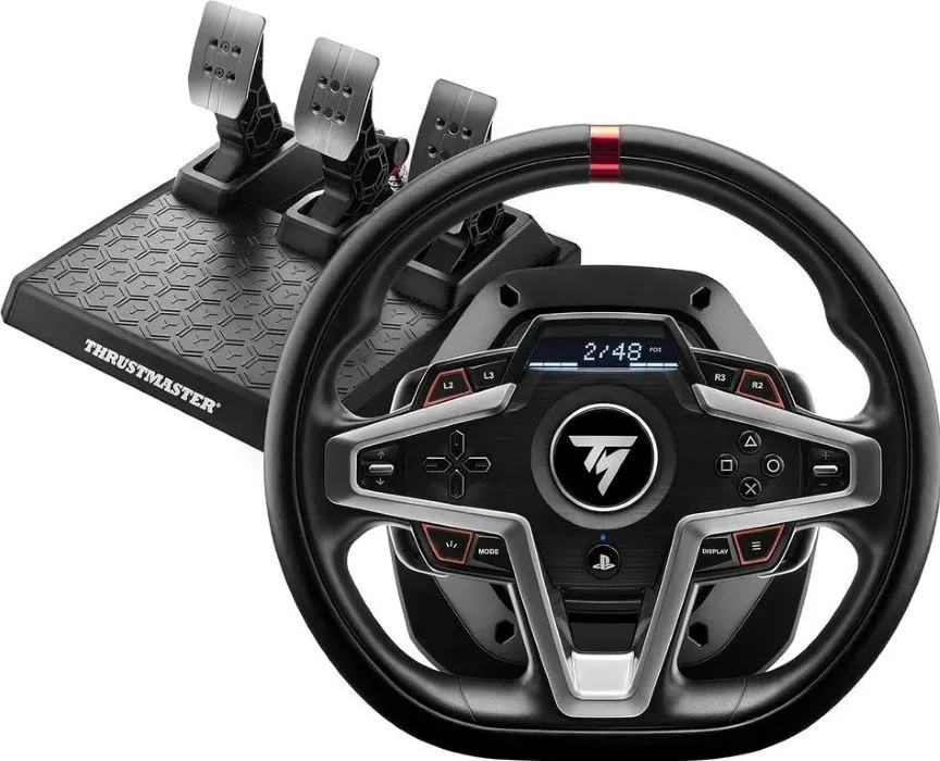 Руль Thrustmaster T248P + педали для PS5, PS4, PC