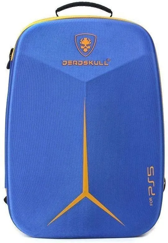 Рюкзак для консоли и геймпадов PS5 DeadSkull Blue