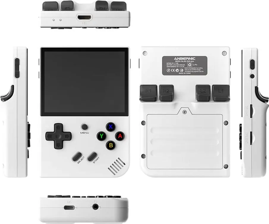 Портативная игровая приставка Anbernic RG35XX Plus White