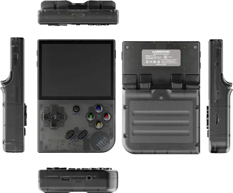 Портативная игровая приставка Anbernic RG35XX Plus Transparent Black