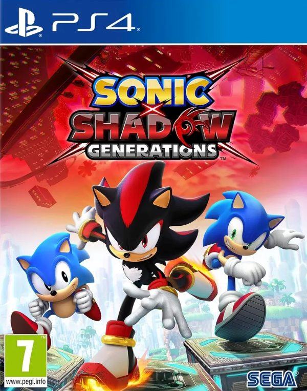 Игра Sonic x Shadow Generations - Day One Edition (PS4, русская версия)
