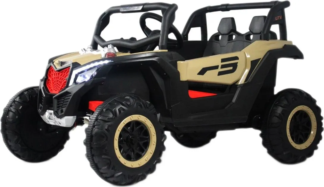 Детский электромобиль RiverToys K444AM хаки