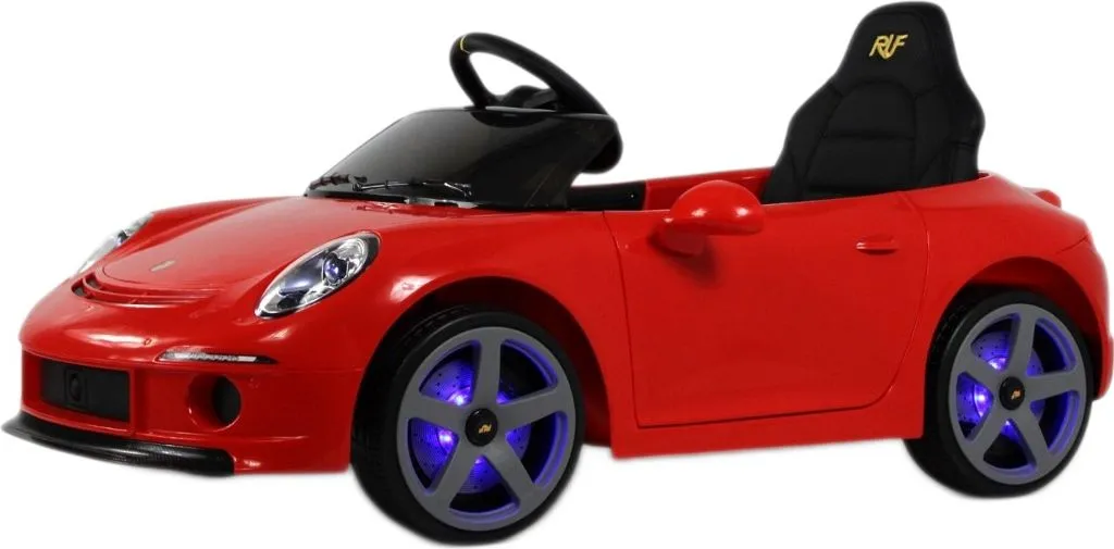 Детский электромобиль RiverToys Porsche 911 RUF (A444AA) красный