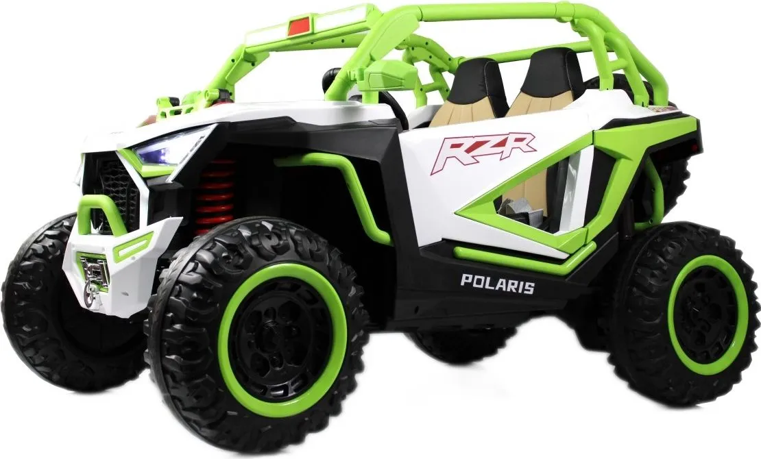 Детский электромобиль RiverToys E001EE зеленый