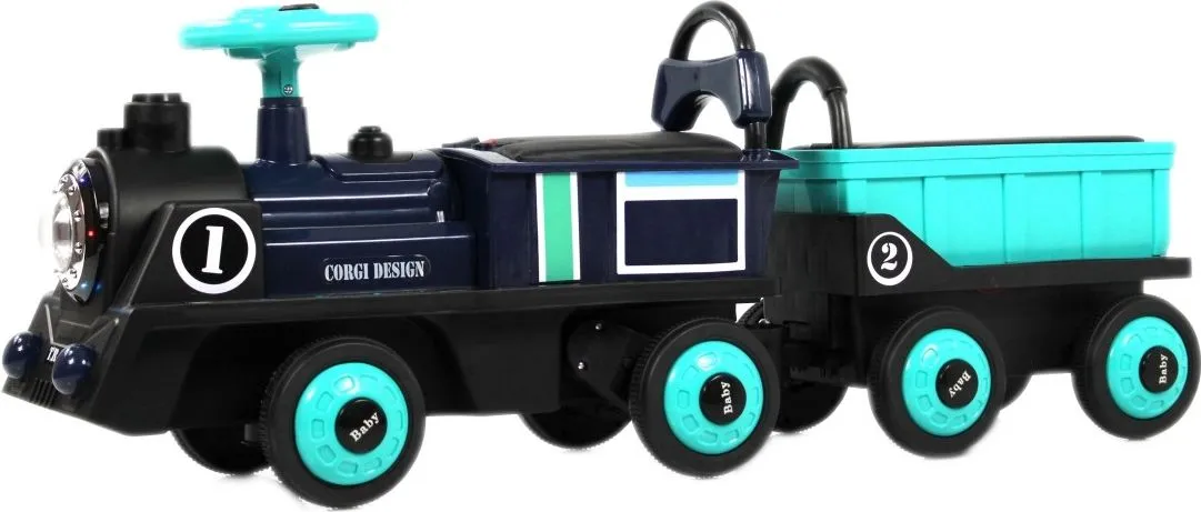 Детский электромобиль RiverToys K008AM синий