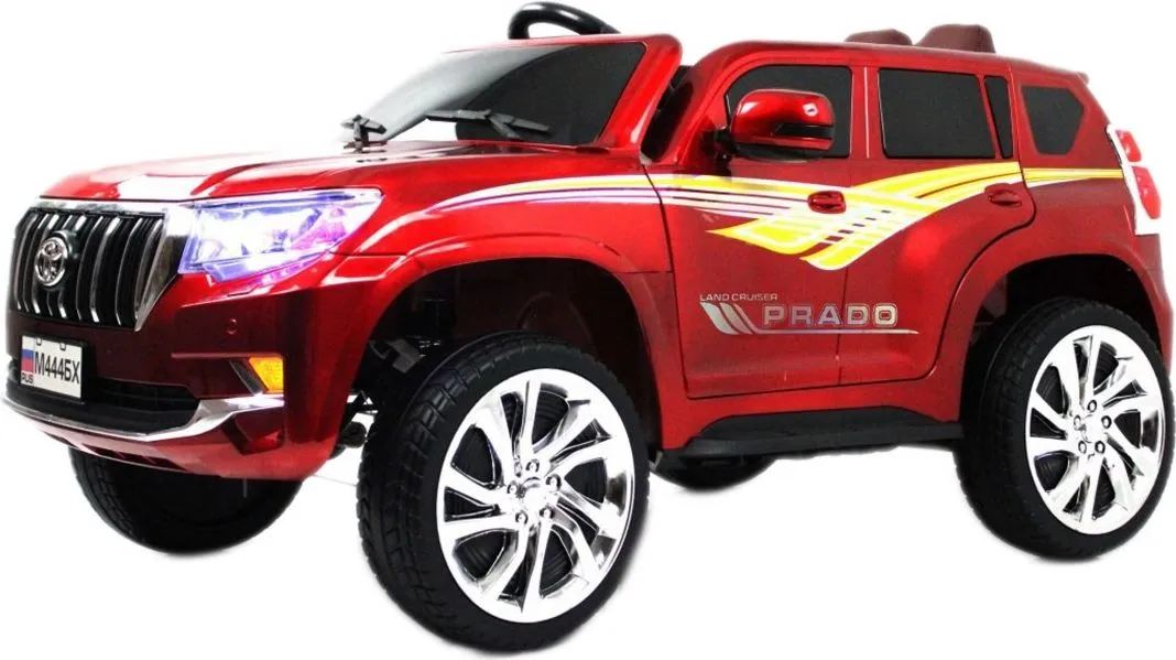 Детский электромобиль RiverToys М444БХ красный глянец