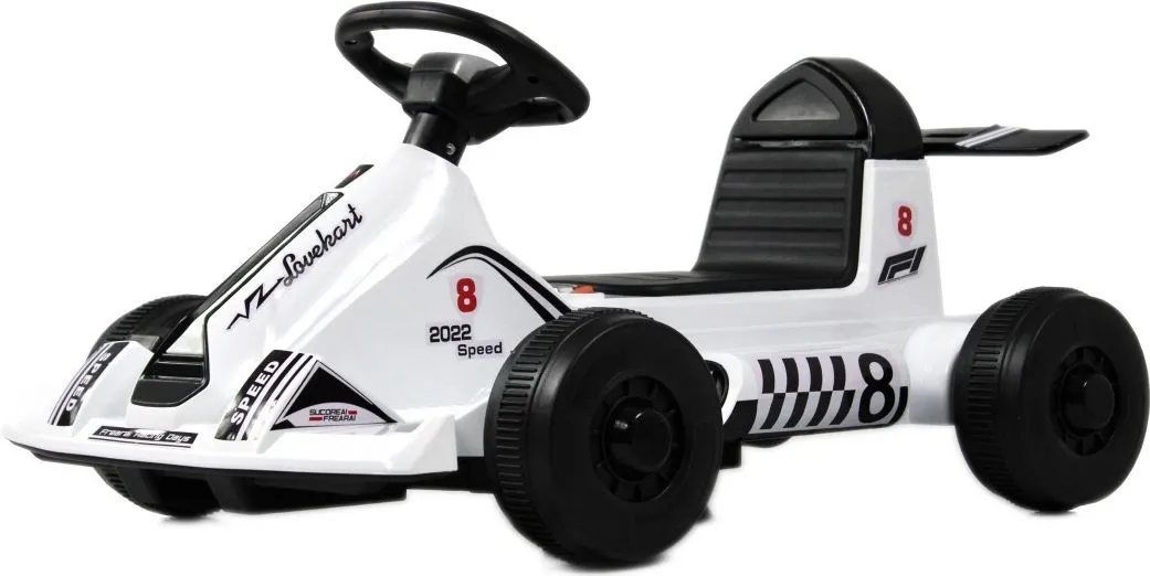 Детский электромобиль RiverToys K008PX белый