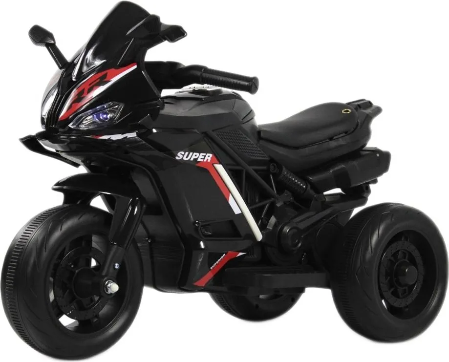 Детский электротрицикл RiverToys K002PX-A черный