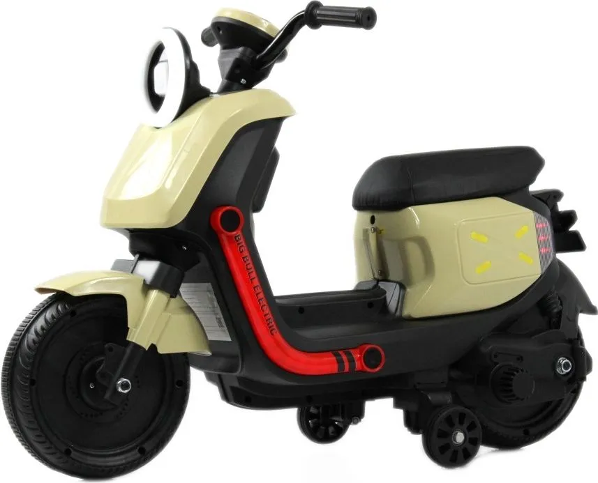 Детский электромобиль RiverToys G888GG молочный