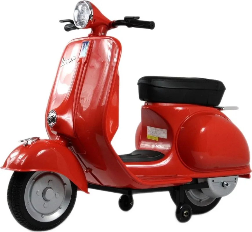 Детский электроскутер RiverToys VESPA (M888MM) красный