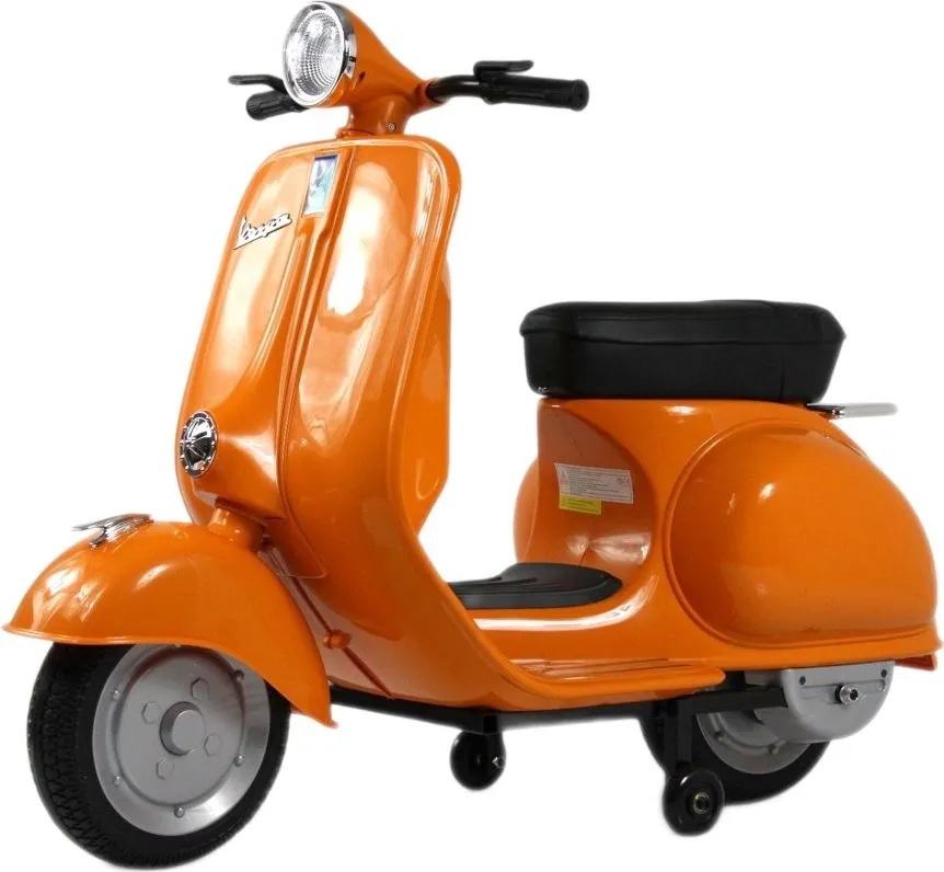 Детский электроскутер RiverToys VESPA (M888MM) оранжевый