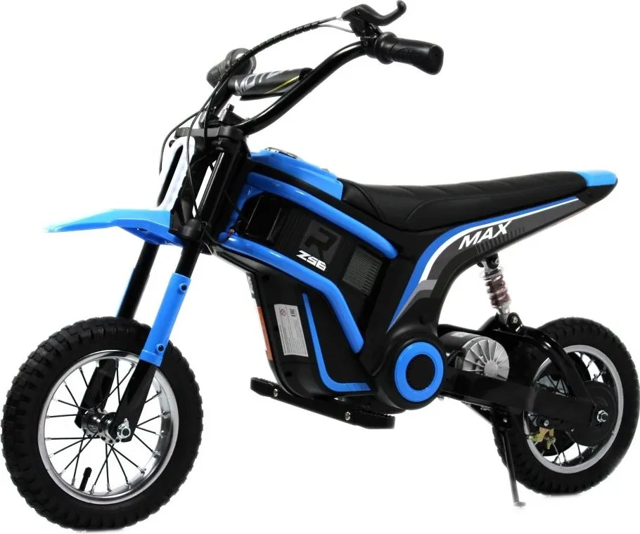 Детский электромотоцикл RiverToys A005AA синий