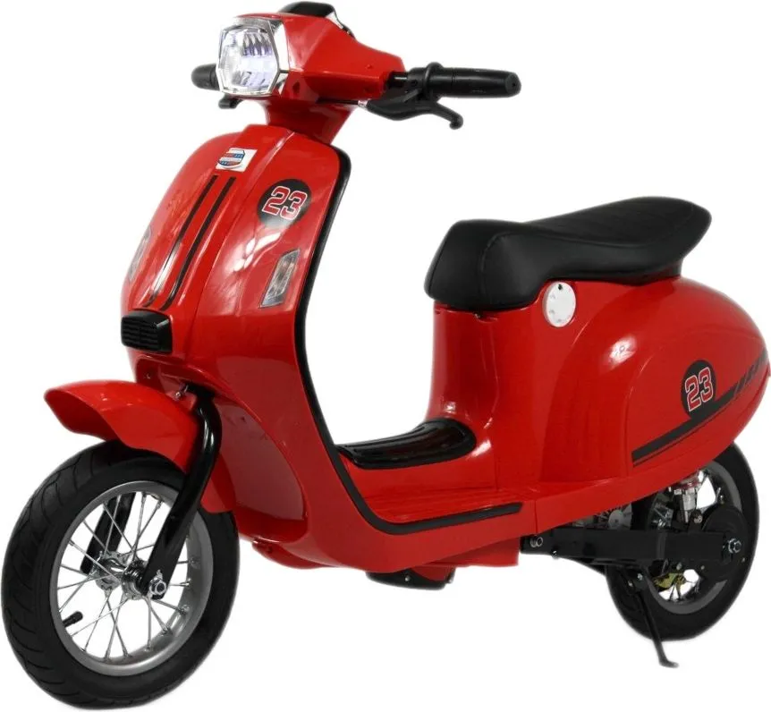 Детский электромотоцикл RiverToys A111AA красный