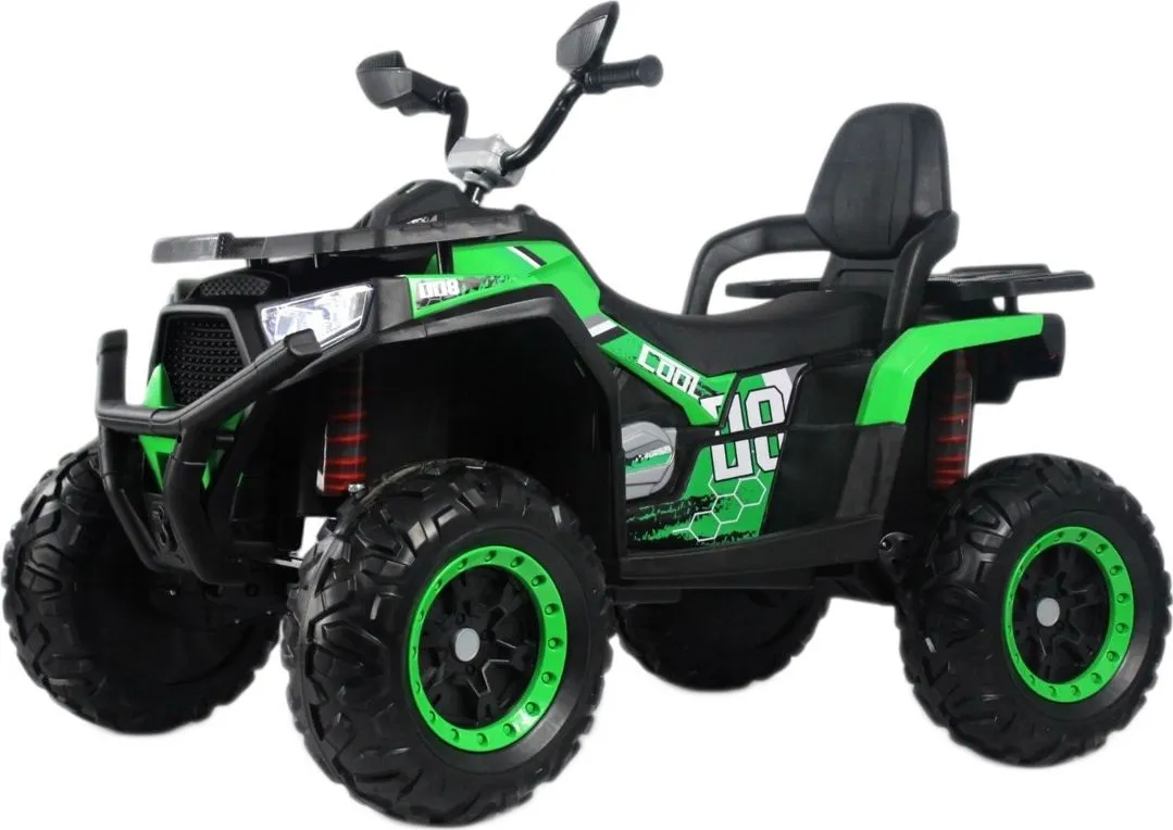 Детский электромобиль RiverToys K001AM зеленый