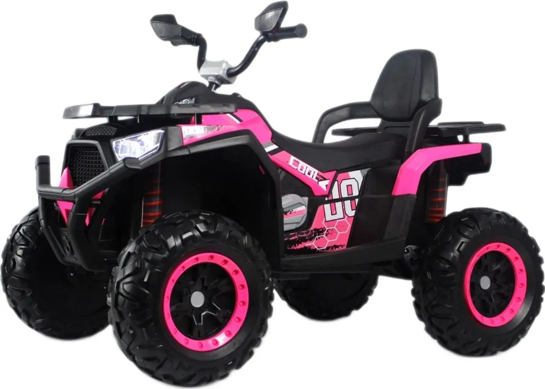 Детский электромобиль RiverToys K001AM розовый