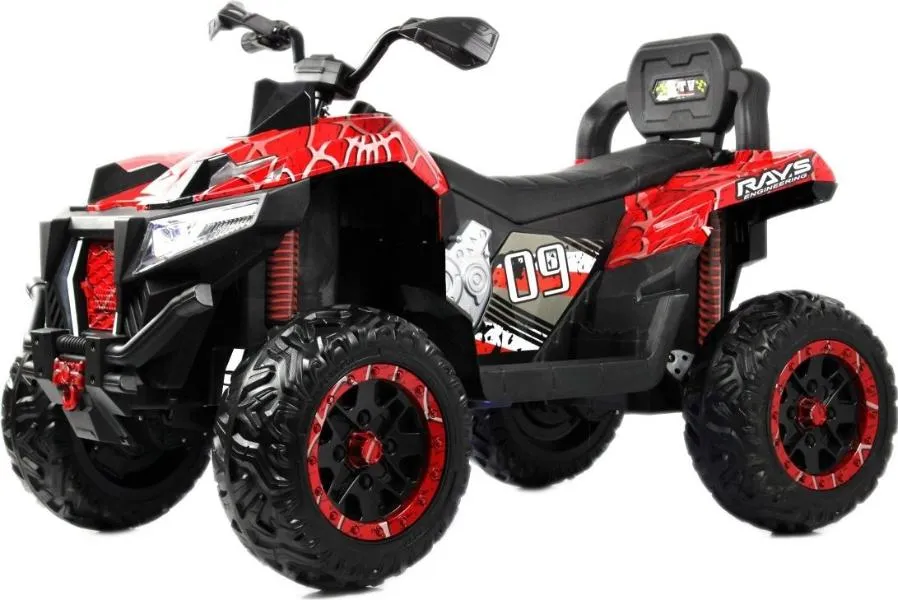 Детский электромобиль RiverToys X999XX красный спайдер