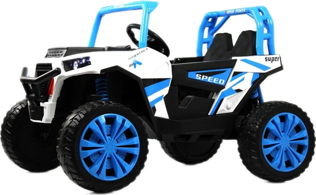 Детский электромобиль RiverToys F888FF-A 4WD синий