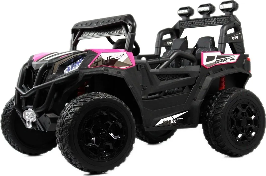 Детский электромобиль RiverToys C111CC темно-розовый