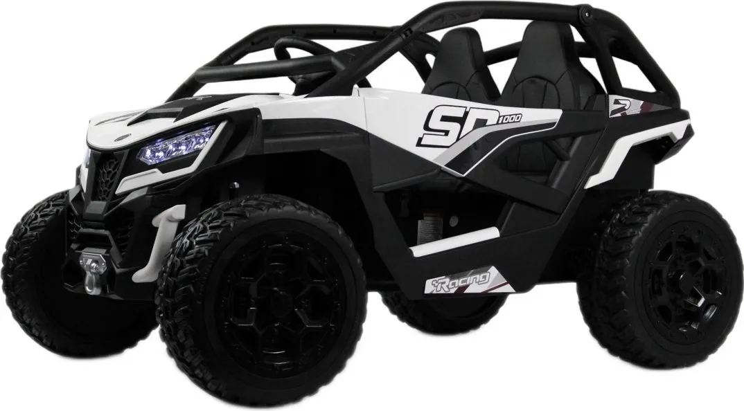 Детский электромобиль RiverToys C555CC белый