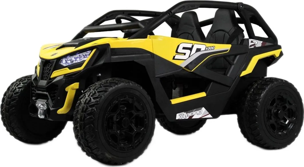 Детский электромобиль RiverToys C555CC желтый