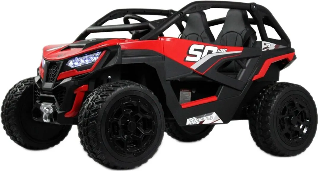 Детский электромобиль RiverToys C555CC красный