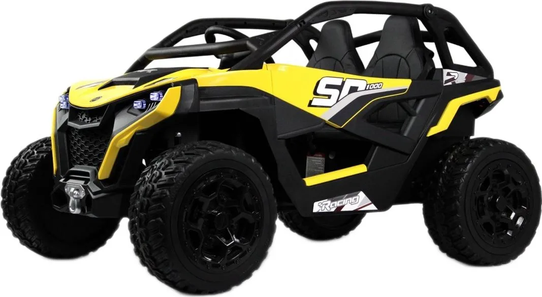 Детский электромобиль RiverToys C777CC желтый