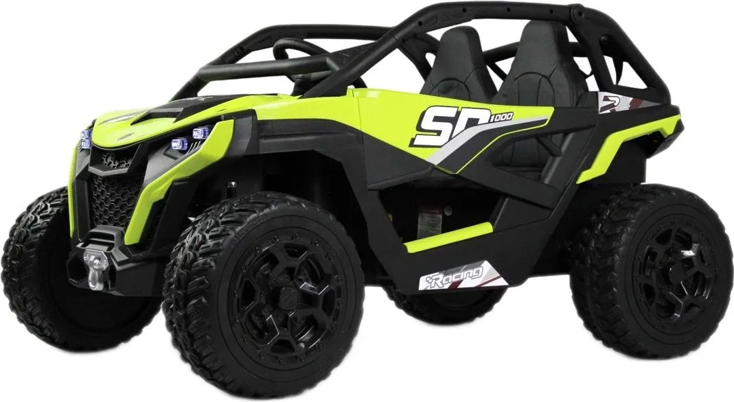 Детский электромобиль RiverToys C777CC зеленый