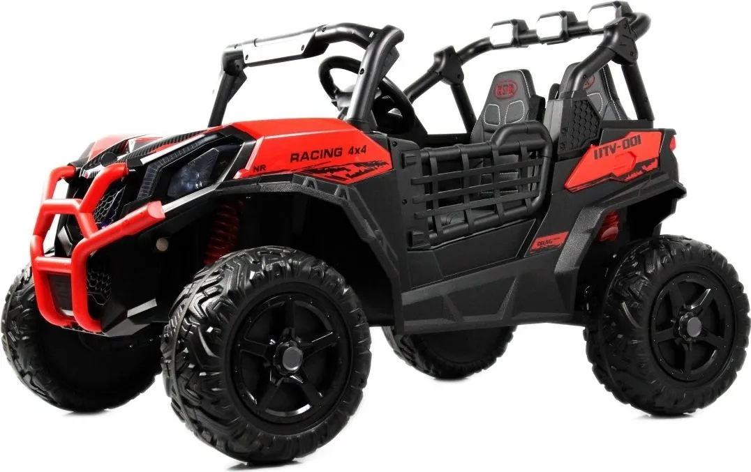 Детский электромобиль RiverToys K777KK LUX 4WD красный