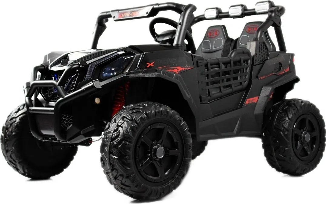 Детский электромобиль RiverToys K777KK LUX 4WD черный