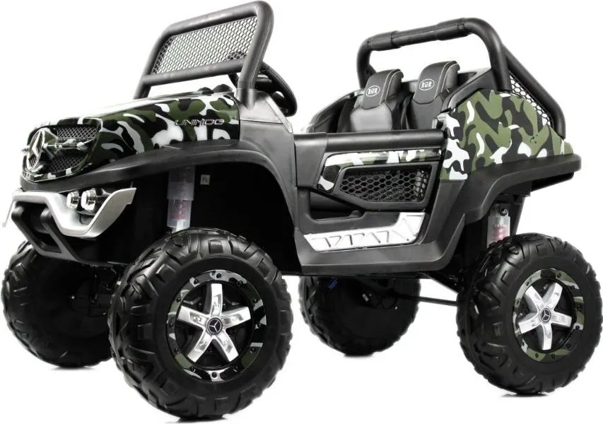 Детский электромобиль RiverToys Mercedes-Benz Unimog Concept (P555BP) камуфляж