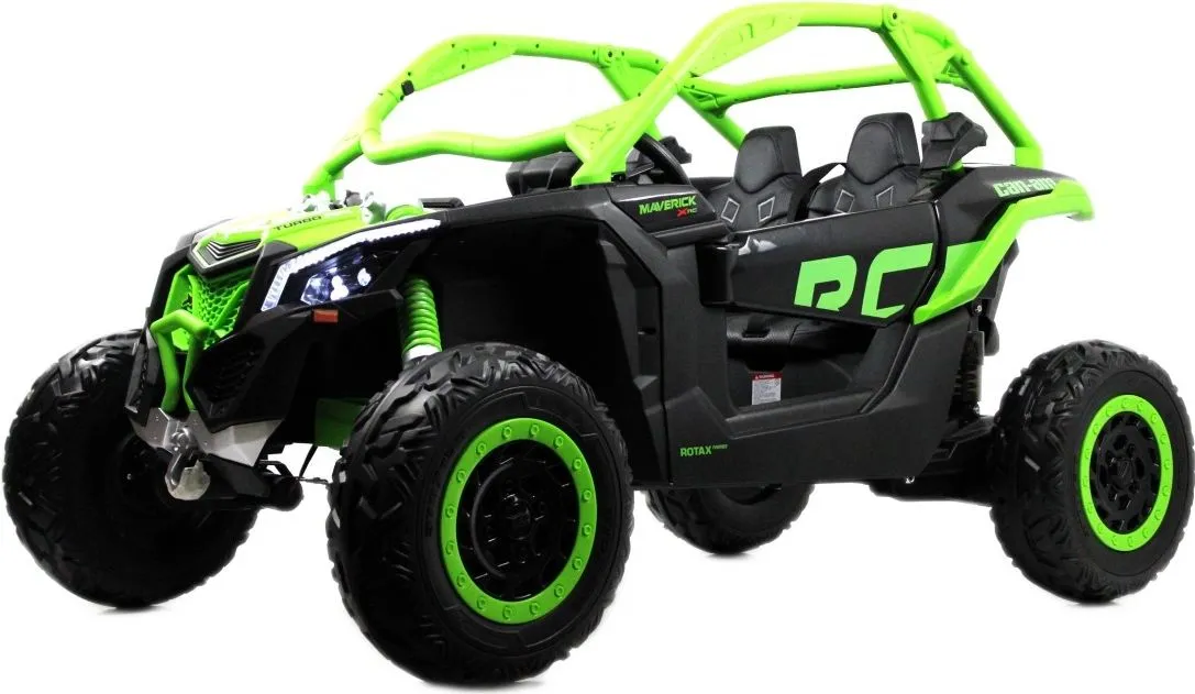 Детский электромобиль RiverToys BRP Can-Am Maverick (Y111YY) зеленый