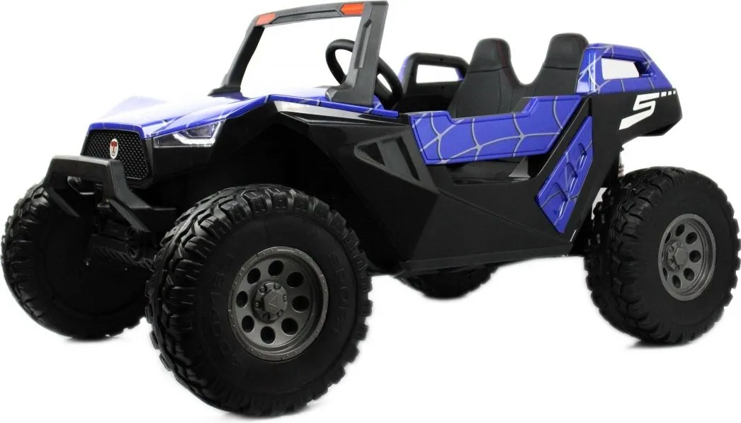 Детский электромобиль RiverToys A707AA 4WD синий Spider