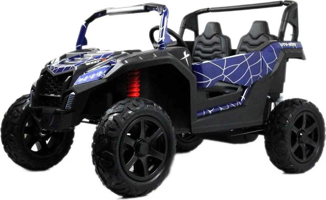 Детский электромобиль RiverToys M222MM синий Spider
