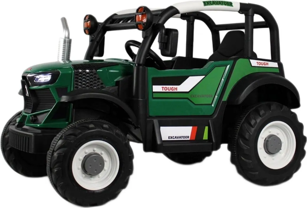 Детский электромобиль RiverToys B222CP темно-зеленый