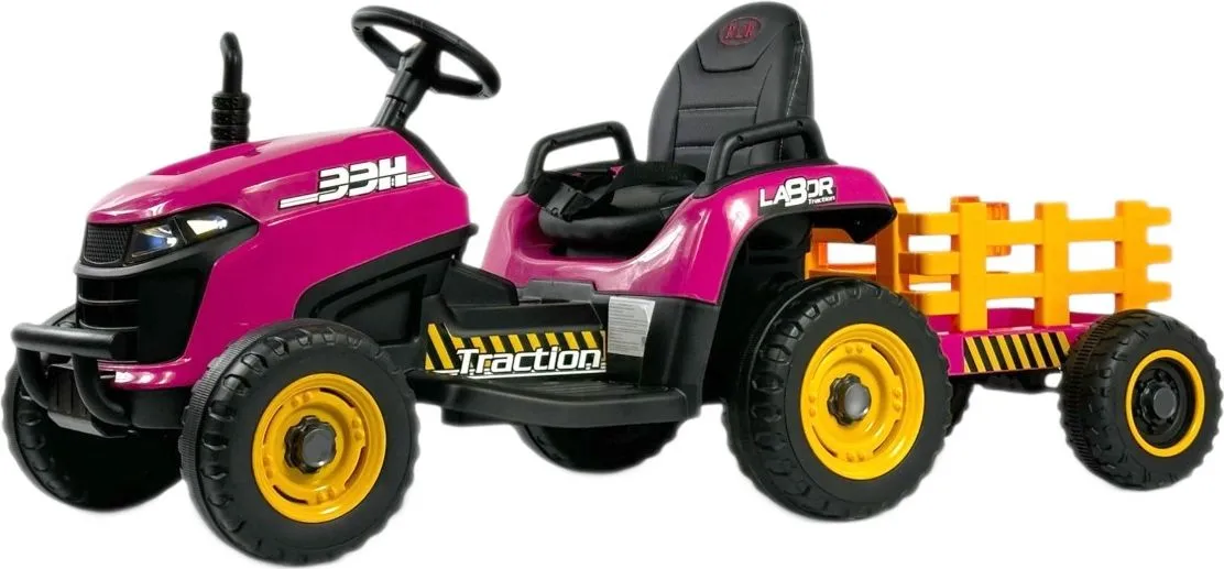 Детский электромобиль RiverToys K111KK розовый