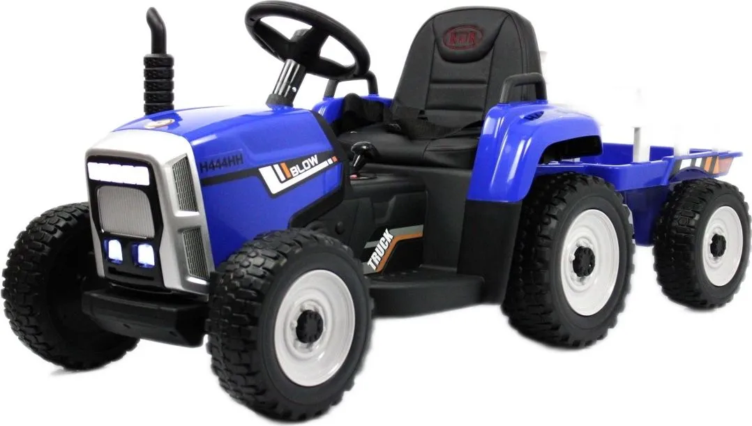 Детский электромобиль RiverToys H444HH синий