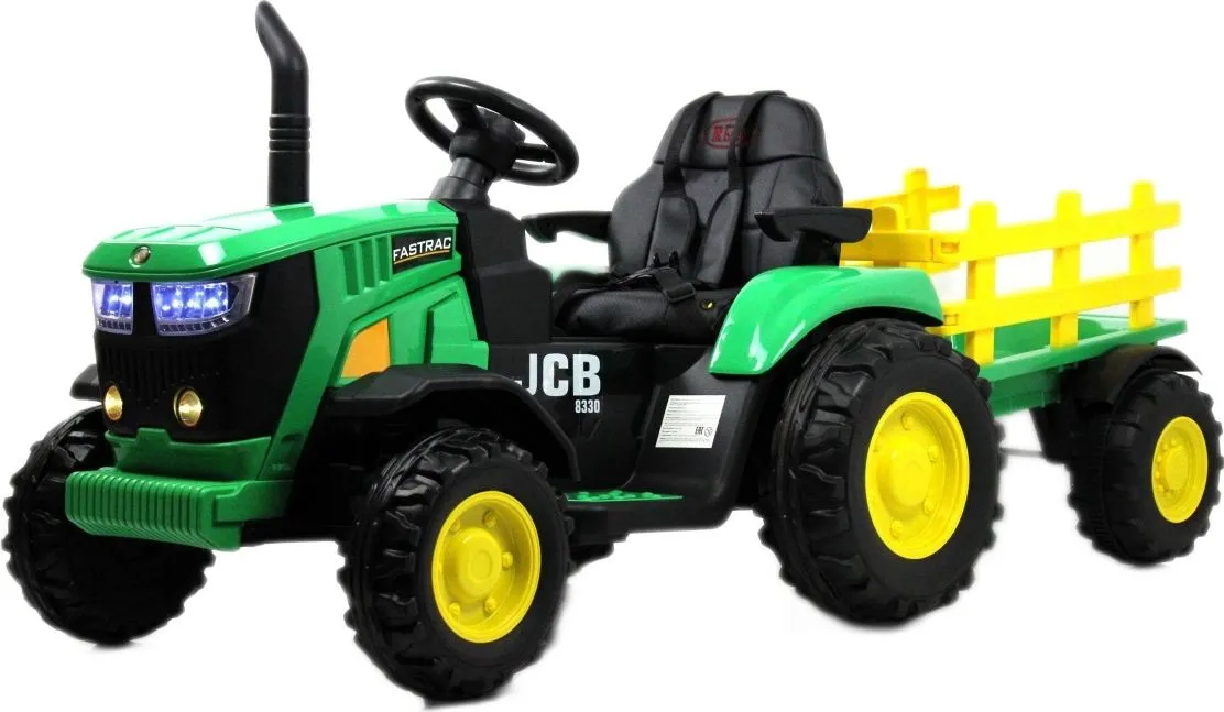 Детский электромобиль RiverToys O555OO зеленый