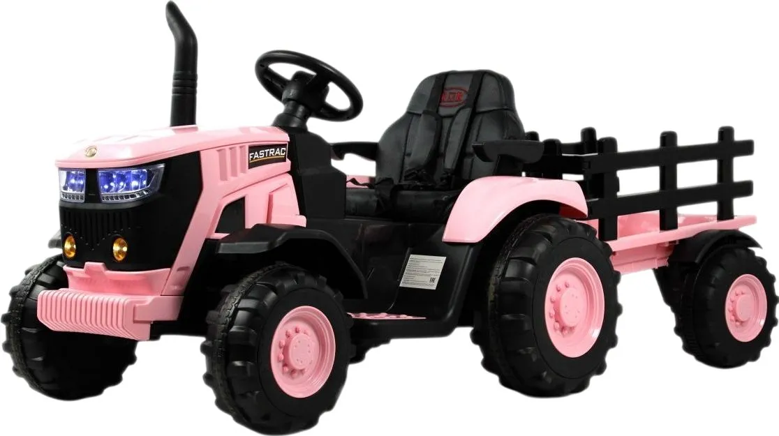 Детский электромобиль RiverToys O555OO розовый