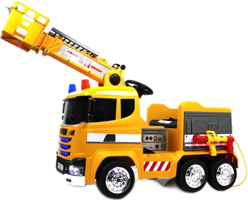 Детский электромобиль RiverToys G001GG жёлтый